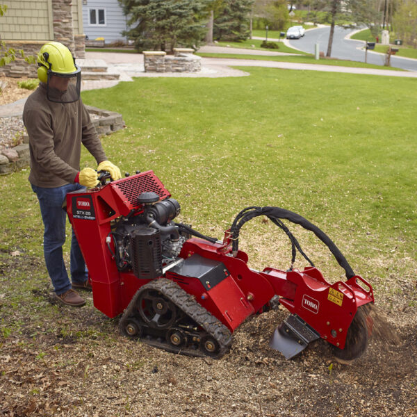 TORO STX-26 Stump Grinder - in action TORO STX-26 Stump Grinder - in action