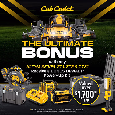 CUB CADET / DeWALT Promotion