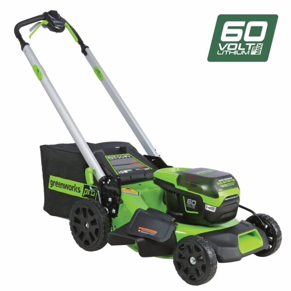 GREENWORKS 60V 51cm Self-Propelled Lawnmower Ultimate Start Up Kit solo GREENWORKS 60V 51cm Self-Propelled Lawnmower Ultimate Start Up Kit solo