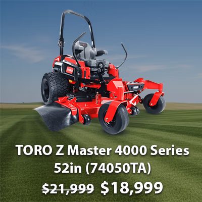 TORO Clearance Z Master 4000 TORO Clearance Z Master 4000