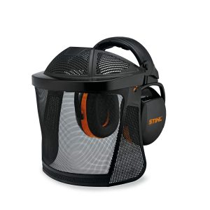 MESH VISOR WITH EARMUFFS
