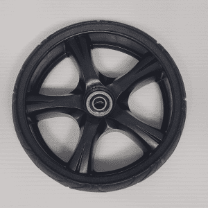 WHEEL ASSY-200MM BB MAG BLACK